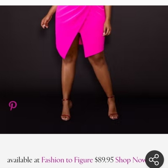 NWT KRISTEN DRAPED HALTER NECK DRESS – GABRIELLE UNION X FTF - Picture 3 of 10